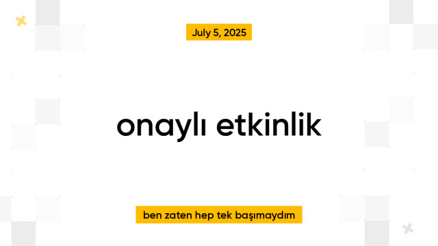 onaylı etkinlik