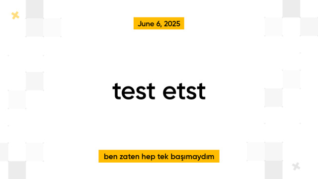 test etst