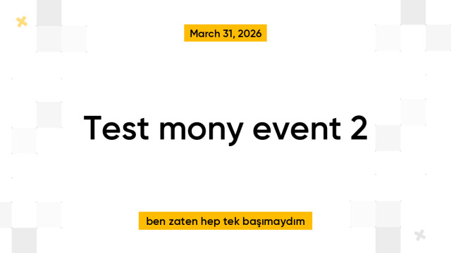 Test mony event 2