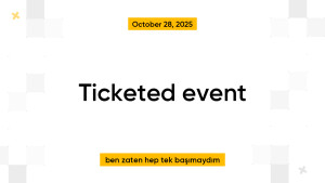 Ticketed event