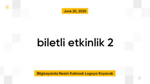 biletli etkinlik 2