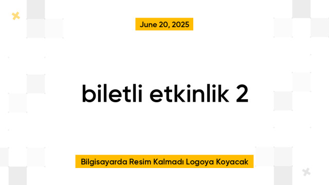 biletli etkinlik 2