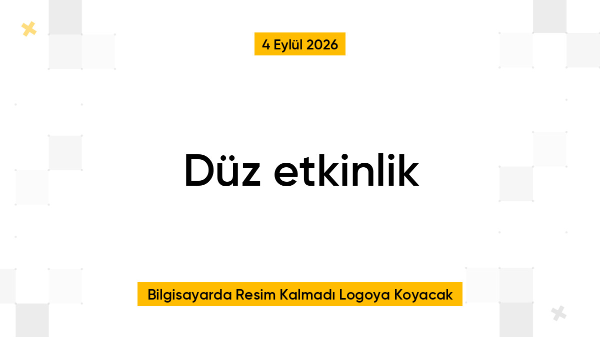 Düz etkinlik