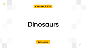 Dinosaurs