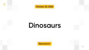 Dinosaurs