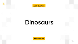 Dinosaurs