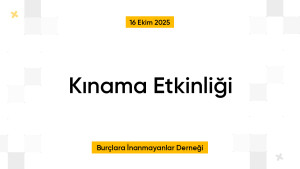 Kınama Etkinliği