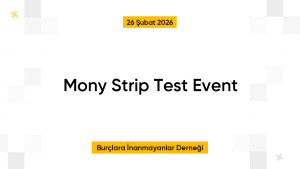 Mony Strip Test Event
