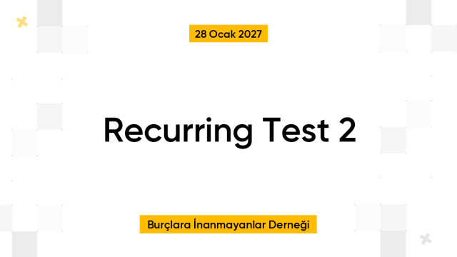 Recurring Test 2