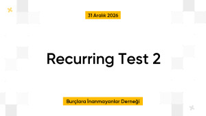 Recurring Test 2