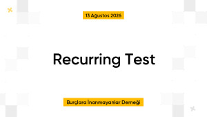 Recurring Test