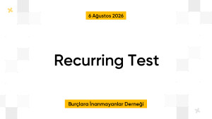 Recurring Test
