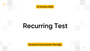 Recurring Test