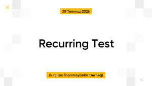 Recurring Test