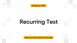 Recurring Test