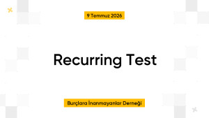 Recurring Test