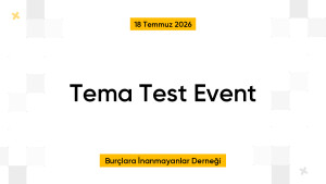 Tema Test Event