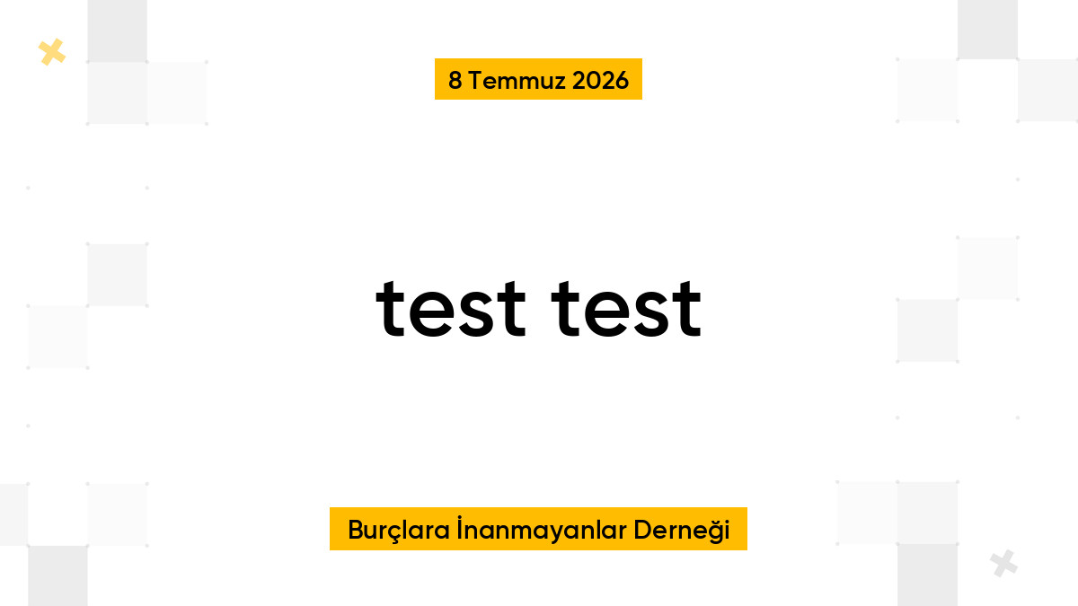 test test