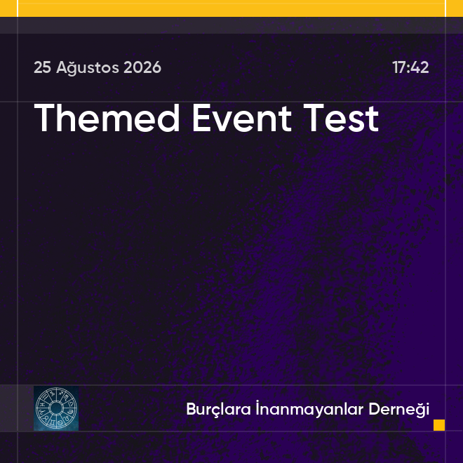 Themed Event Test