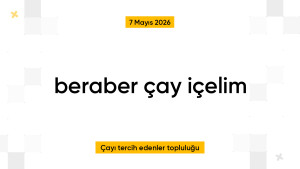 beraber çay içelim