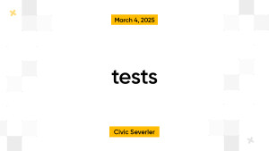 tests