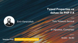 Yeni bir etkinlik staging testi