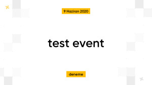test event
