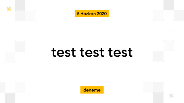 test test test