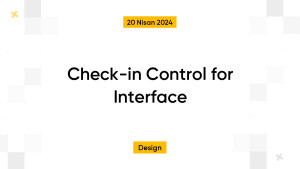 Check-in Control for Interface