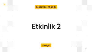 Etkinlik 2