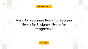 Event for ∂esigners Event for ∂esigner Event for ∂esigners Event for ∂esignerEve