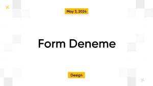 Form Deneme