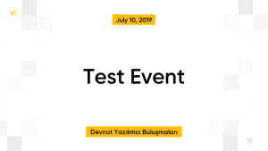 Test Event