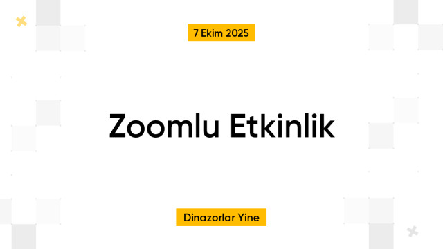 Zoomlu Etkinlik