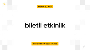biletli etkinlik
