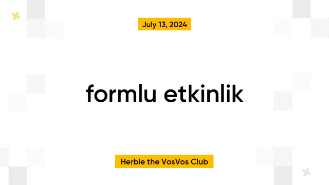 formlu etkinlik