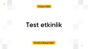 Test etkinlik
