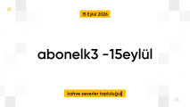 abonelk3 -15eylül highlight photo