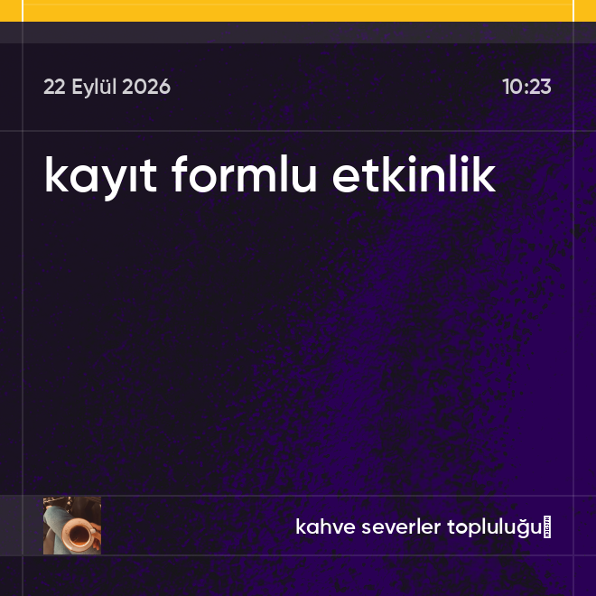 kayıt formlu etkinlik