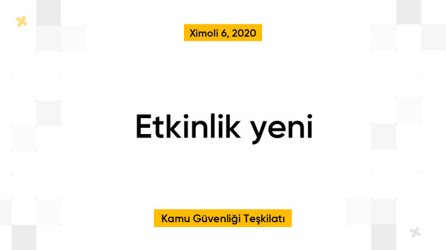 Etkinlik yeni