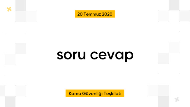 soru cevap