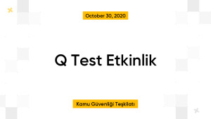 Q Test Etkinlik