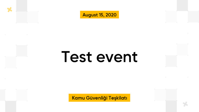 Test event