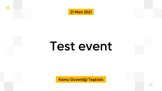 Test event