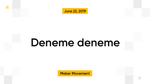 Deneme deneme