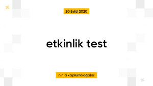 etkinlik test