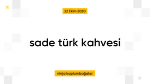 sade türk kahvesi