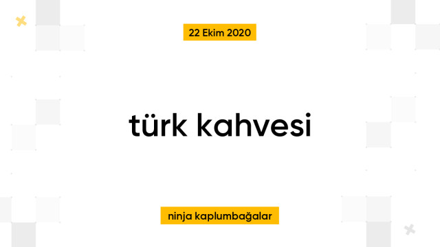 türk kahvesi