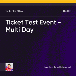 Ticket Test Event - Multi Day