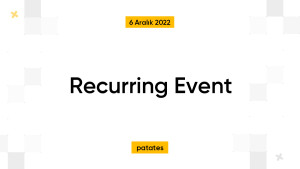 Recurring Event